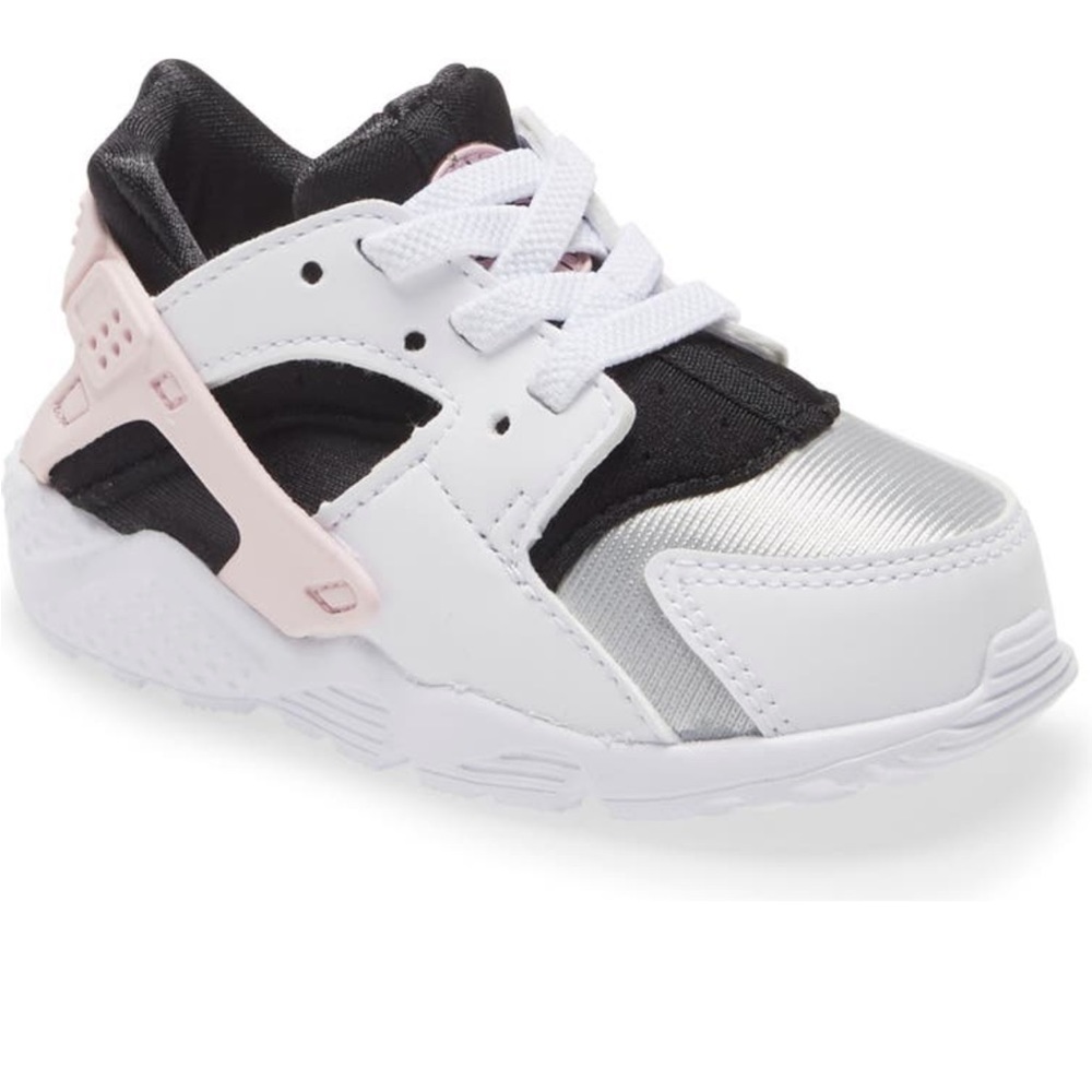 New Nike Pink/Black Toddler Huarache Sneakers 6C.